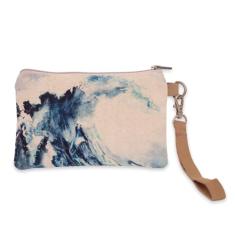 COTT N CURLS Great Wave - Carteiras de pulso para mulheres, bolsas transversais, bolsa transversal pequena, sacola, bolsa para celular, Off-white