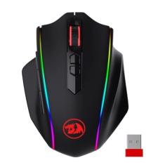 Mouse Gamer Redragon Vampire RGB Preto 16000 DPI Sem Fio M686-RGB