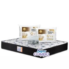 Colchão Gazin D33 Espuma Supreme Queen Size 158x198x25cm - Super combo