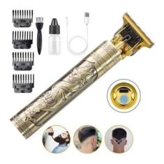 Máquina Profissional Dragão Acabamento Sem Fio Cabelo régua - Home Goo