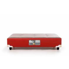 Cama Pet Bed Cinza/vermelho 100x80x19cm