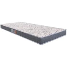 Colchão de Solteiro Hellen Pro Confort Espuma D23 12x78x188 cm - Cinza/Branco