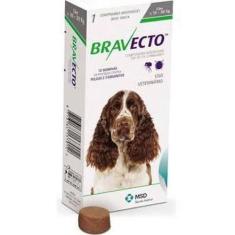 Bravecto Para Cães De 10 A 20Kg  - 500 Mg - Msd