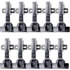 Kit 10 Dobradiça Para Moveis 105º Curva Click Slow Capa Fgv