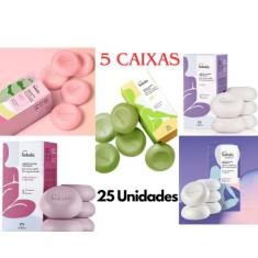 Kit 5 caixas de sabonete Tododia Alecrim, Jabuticaba, Manga, Algodão e