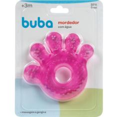 Mordedor De Agua Mãozinha Rosa Baby 7231 - BUBA