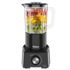 Liquidificador Philco 1200W Plq1350 Turbo Glass Preto 127V