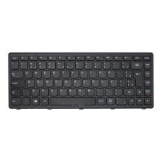 Teclado para Notebook compatível com Lenovo Part Number 80AC000FBR ABN