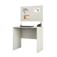 Escrivaninha Multiuso Compacta Com Painel 80cm Prime Luciane Móveis