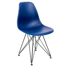 Cadeira de Cozinha Eames Azul Marinho