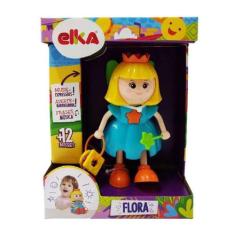Brinquedo Infantil Flora Fadinha De Atividades 22cm Elka 750