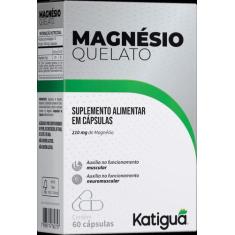 Magnésio Quelato 60 Cápsulas 850mg - Katiguá - Katigua
