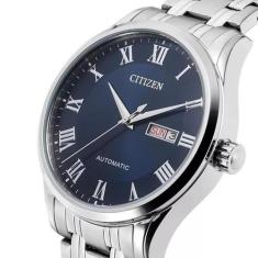Relógio Citizen Masculino Automático Fundo Azul - Tz20797f