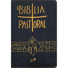 Nova Bíblia Pastoral - Média - Zíper Jeans