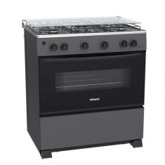 Fogao 5 Bocas Venax Picasso GIIi Grafite Gas Glp