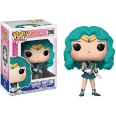 Figura de vinil colecionável Sailor Neptune de Sailor Moon da linha Funko Pop - anime