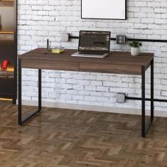 Mesa Kuadra Office 135X60X75cm C/02 Gavetas