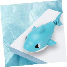 Tubarãozinho que nada - banho divertido - Royal Toys, Azul