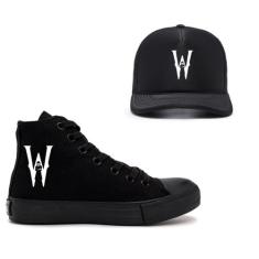 Kit Tênis Boné Wandinha Addams Lançamento Série Teens - Gra Confecções