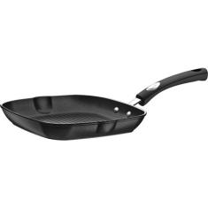 Bistequeira Tramontina Antiaderente Mônaco Induction 24cm Preta, Preto