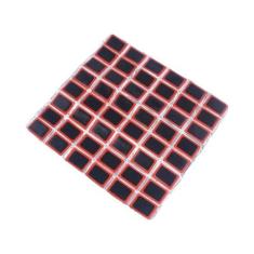 Kit de Remendo para Pneu de Bicicleta (48 Peças) - Sem Cola, Retângulo