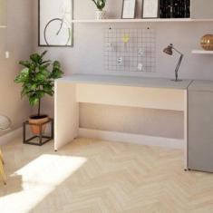 Escrivaninha Mesa Escritório 120cmx47cm 25mm - Bramov Móveis