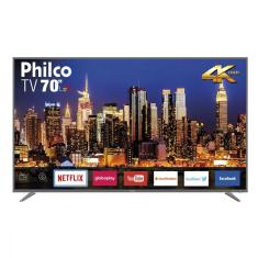 Smart TV LED 4K 70 Philco Bivolt