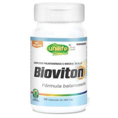 Bioviton Suplemento De Vitaminas E Minerais Unilife 60 Cápsulas