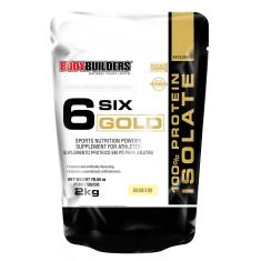 Whey Protein Isolado Six Gold 2 Kg Exclusivo - Bodybuilders-Unissex