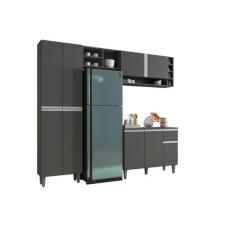 Cozinha Modulada Completa 230cm Com Balcão e Armário Aéreo Vanessa - A