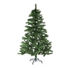 Árvore de Natal de 180cm com 750 galhos verdes, pinheiro luxuoso - Ful