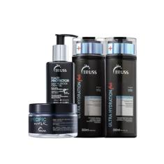 Kit Truss Ultra Hydration Plus Specific Hair Protector (4 Produtos)