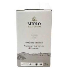 Vinho Miolo Seleção Cabernet & Merlot Bag In Box 3L