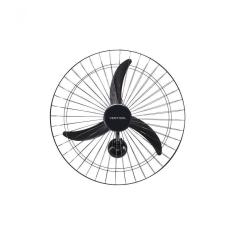 Ventilador De Parede Ventisol Oscilante 60cm Metal Preto 1400rpm Bivolt