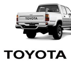 Faixa Toyota Hilux 1999/2005 Adesivo Preto Tampa Traseira - SPORTINOX,
