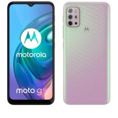 Smartphone Moto G10 Branco Floral, com Tela de 6,5, 4G, 64GB e Câmera Quádrupla de 48 MP+8 MP+2 MP+2 MP - XT2127-1