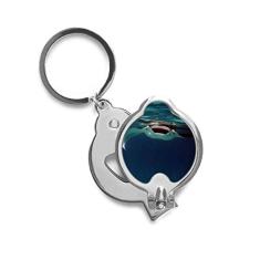 Cortador de unhas Ocean Ray Skate Science Nature Picture Tesoura de aço inoxidável