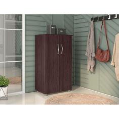 Armário Multiuso 2 Portas Rosana Castanho - AJL Móveis