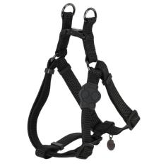 Peitoral Coleira Para PET Reforçado Vivid Style Up4you (Preto, M)