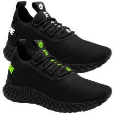 Kit Combo 2 Pares Tenis Unissex Esportivo Ultra Black Academia Corrida