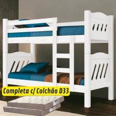 Beliche Barreto Reforçada c/ 02 Colchões D33 14CM de Altura - Fênix , 