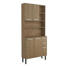 Cozinha Compacta 5 Portas 2 Gavetas Dakar Samba Bertolini Carvalho