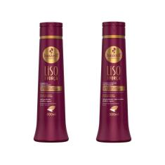 Kit Shampoo + Condicionador 500Ml Liso Com Força