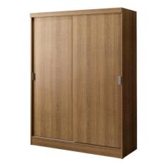 Guarda-Roupa Infantil Madesa Nick 2 Portas de Correr - Rustic