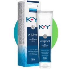 Gel Lubrificante Íntimo K-Y Ky Neutro Base de Água - 50g