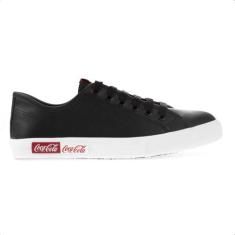 Tênis Coca-Cola Blend Basic Town Preto - Unissex - Coca Cola, 35, Pret