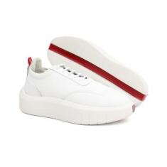 Tênis Casual confort Masculino em couro Fly Premium-Masculino