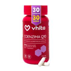 Coenzima Q10 100mg com Vitamina E e TCM 30 Cápsulas - Vhita