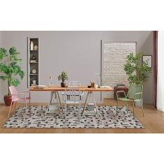 Tapete de Sala Chevron Luna 100 x 150 cm - São Carlos