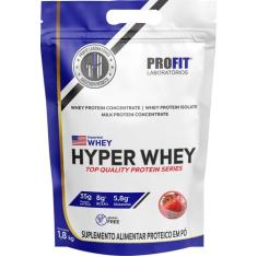 Hipercalórico Hyper Whey Protein 1,8Kg Isolado E Concentrado - Profit